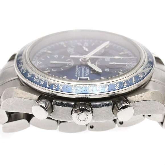 OMEGA Speedmaster 3212.80 Date Chronograph blue Dial Automatic Men's_890837 - Picture 4 of 7